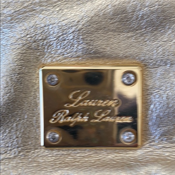 Ralph Lauren Gold crossbody - Picture 2 of 4